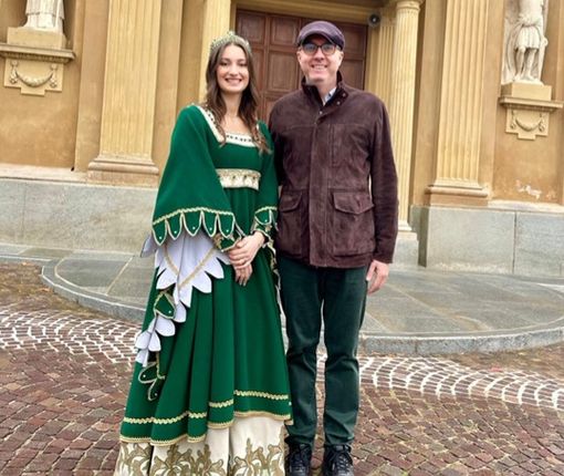 La Bela Trifolera ed il sindaco di Monteu Roero