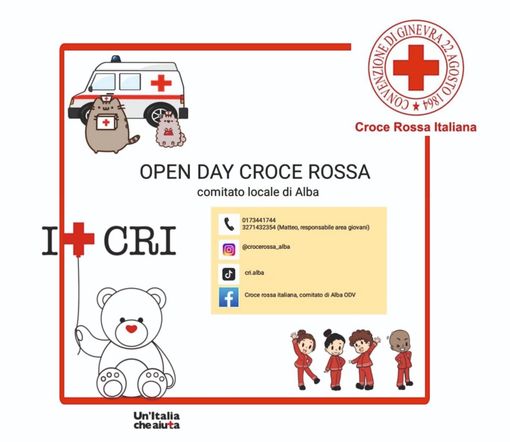 Alba, pomeriggio per avvicinare i bimbi al mondo della Croce Rossa Alba, pomeriggio per avvicinare i bimbi al mondo della Croce Rossa