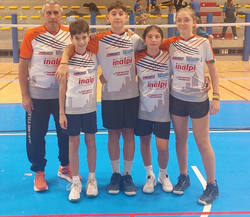 Alba Shuttle Badminton sfiora il podio al trofeo CONI
