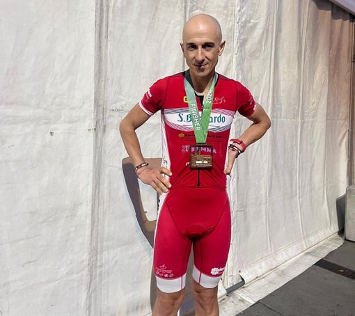 Ironman Vitoria-Gasteiz: buona prova di Aldo Bongiovanni della Triatletica Mondovì-Acqua San Bernardo Ironman Vitoria-Gasteiz: buona prova di Aldo Bongiovanni della Triatletica Mondovì-Acqua San Bernardo