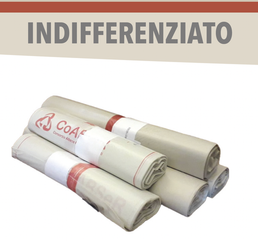 Il sacco conforme per l'indifferenziato Il sacco conforme per l'indifferenziato