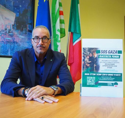 Il segretario generale Cisl Cuneo Enrico Solavagione
