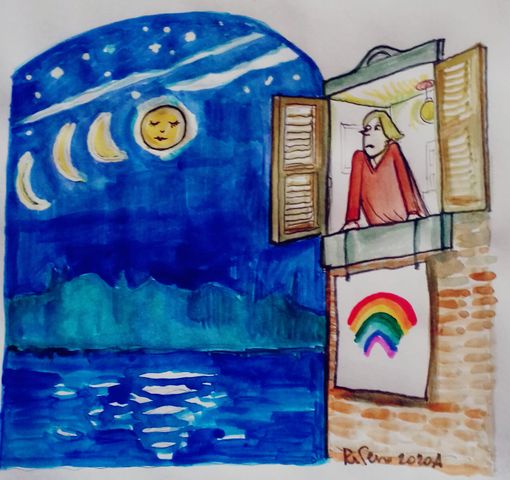 #FavoleaCasa di oggi propone “La bellezza della luna”, la favola psicologica sulla forza e la fragilità della bellezza, letta e commentata da Fata Zucchina