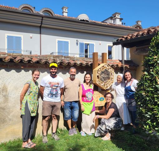 Marene fa spazio alla biodiversità: il Beehotel arriva alla scuola dell'infanzia Marene fa spazio alla biodiversità: il Beehotel arriva alla scuola dell'infanzia
