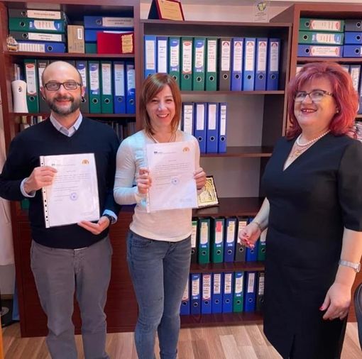 Gli insegnanti del "Vallauri" di Fossano durante la visita in Belgio