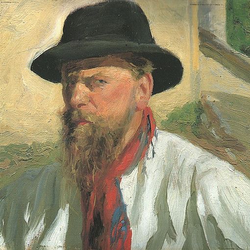 Matteo Olivero, autoritratto Matteo Olivero, autoritratto