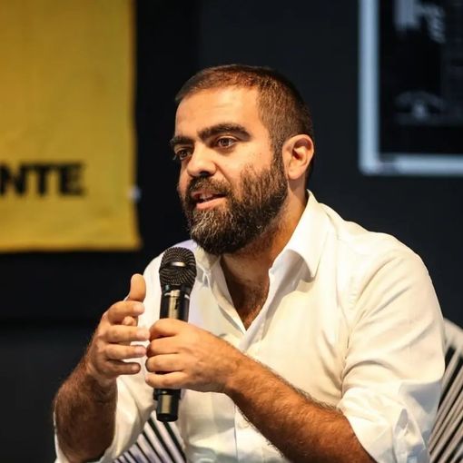 Marco Grimaldi, in uno scatto dalle pagine social del parlamentare