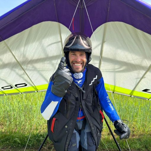 Manuel Revelli è campione italiano 2024 di Deltaplano