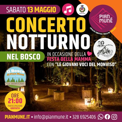 Pian Munè di Paesana: Festa della Mamma serale