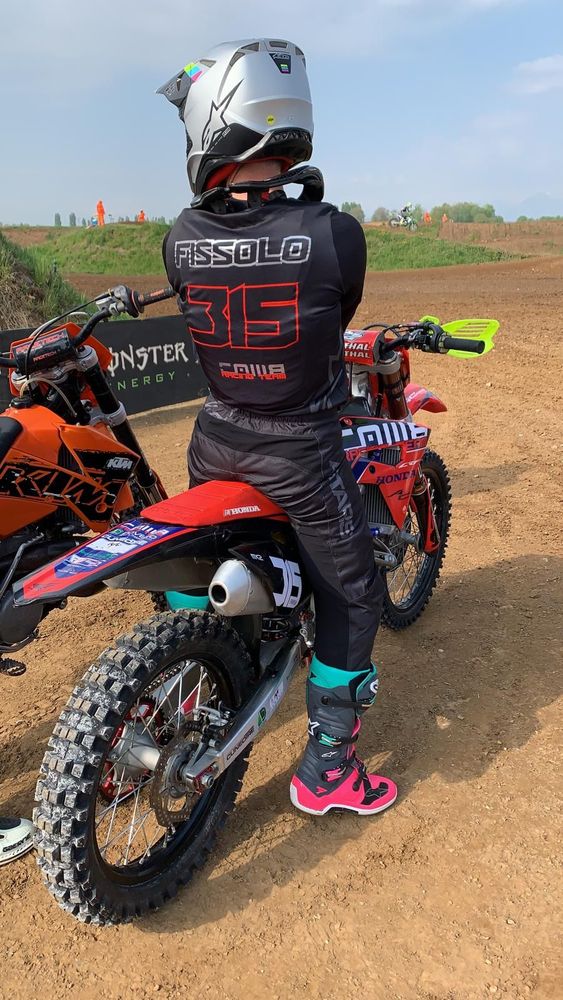 Fabrizio Fissolo in attesa del via