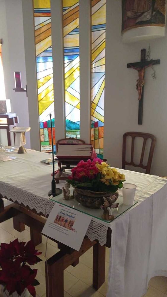 Primule della Giornata della Vita alla Casa di Riposo di Monforte