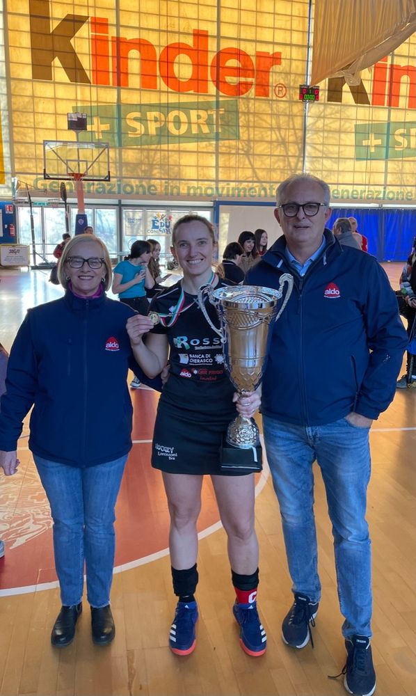 E' arrivato ieri lo scudetto numero 22 per i colori della Lorenzoni Bra