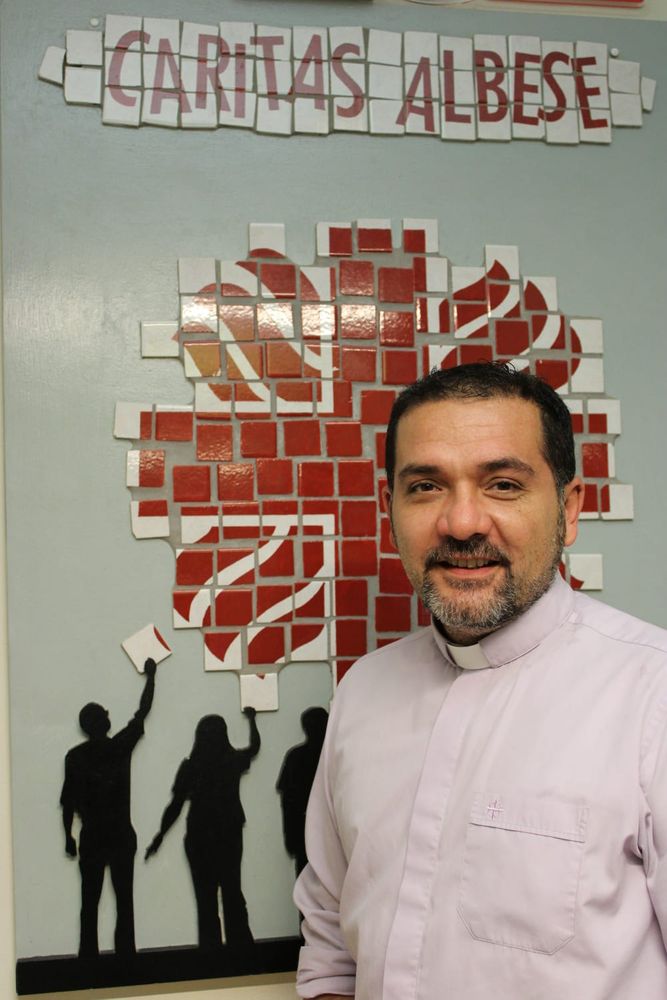 Don Mario Merotta, direttore della Caritas Diocesana di Alba Don Mario Merotta, direttore della Caritas Diocesana di Alba