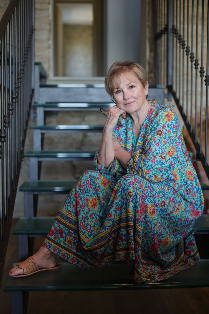 La scrittrice americana Barbara Boyle: vive a Roddino