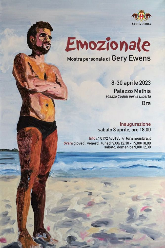 "Emozionale": a Palazzo Mathis di Bra mostra personale dell'artista Gery Ewens
