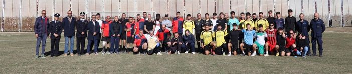 Alba, triangolare di calcio nella casa di reclusione "Montalto”