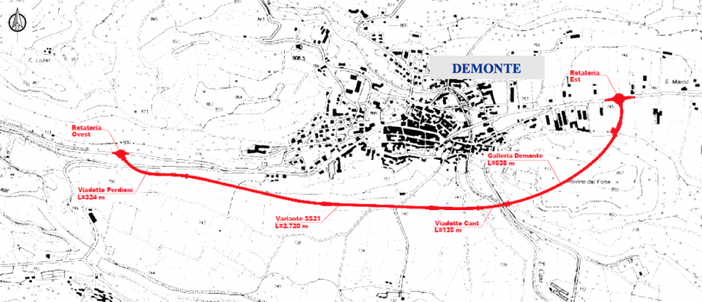 Progetto della variante di Demonte Progetto della variante di Demonte