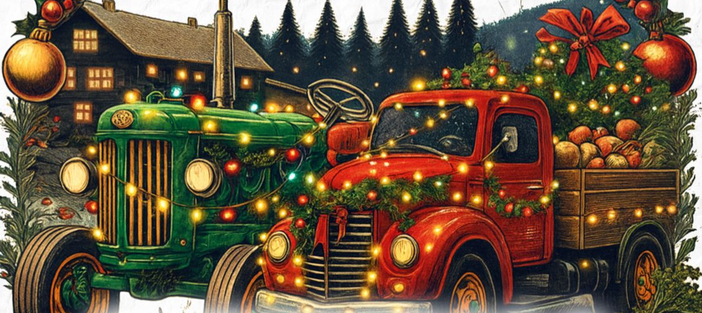Christmas Trucks &amp; Tractors: a Ceva la seconda edizione del raduno natalizio di trattori e camion