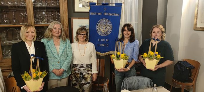 Due nuove socie per il Soroptmist Cuneo