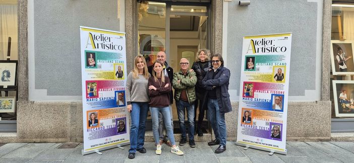 Gli artisti protagonisti nel nuovo atelier artistico che inaugura il 7 novembre, a Bra