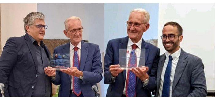 Premio in Campidoglio a Roma per il banchiere e scrittore Beppe Ghisolfi