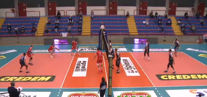 Volley maschile A2: nel primo turno di campionato Cuneo cade al tie-break sul campo di Bergamo