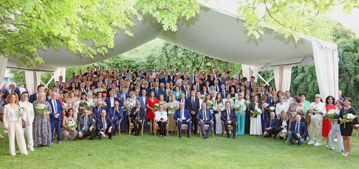 Ferrero ha premiato oltre mille dipendenti con 25, 30, 35 e 40 anni di servizio