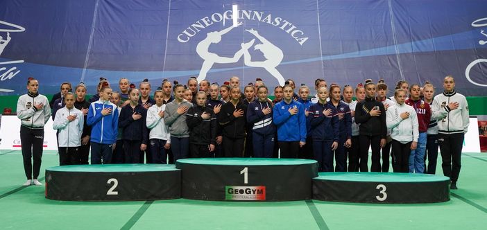 La ginnastica artistica conquista la città di Cuneo: grande successo per le finali nazionali gold