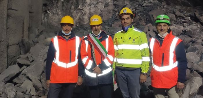 Riprendono gli scavi al tunnel di Tenda, il sindaco di Limone Piemonte Riberi: "Entro fine 2021 dovrebbe essere operativa la nuova galleria" (FOTO e VIDEO)