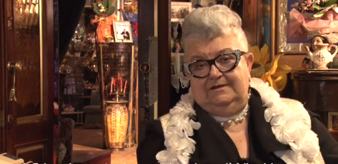 La signora Paola in un frame di "Stare al mondo" di Remo Schellino