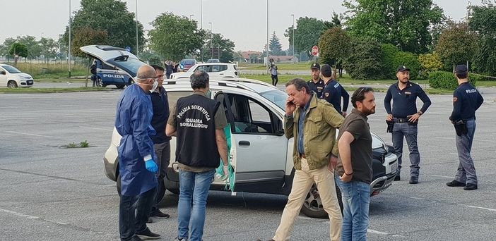 La scena del delitto confessato da Borgheresi