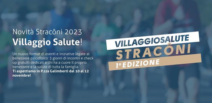Cuneo, alla Straconi inaugura il Villaggio Salute: tre giorni di attività condotte dai medici, professionisti e associazioni del territorio Cuneo, alla Straconi inaugura il Villaggio Salute: tre giorni di attività condotte dai medici, professionisti e associazioni del territorio