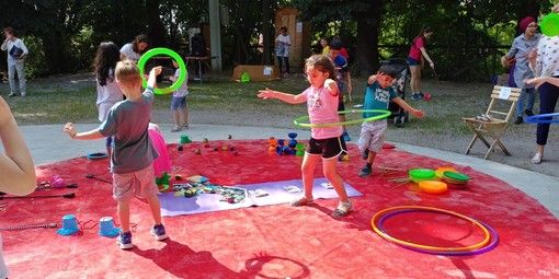 Bra, con Arte in Gioco divertimento per tutti ai giardini della Rocca