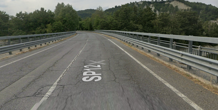 La provinciale 12 in una foto di Google Maps