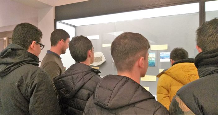 "Una volta ad Alba c’era il mare": gli allievi dell'Istituto Cillario Ferrero a lezione al Museo "Eusebio" "Una volta ad Alba c’era il mare": gli allievi dell'Istituto Cillario Ferrero a lezione al Museo "Eusebio"