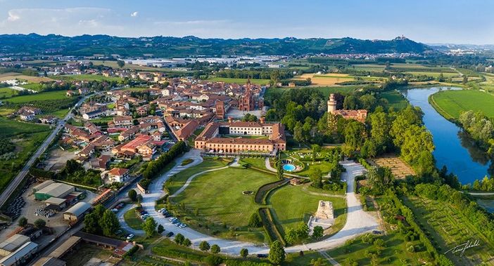 Una veduta della frazione braidese Una veduta della frazione braidese