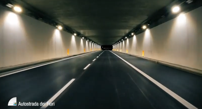 A6, completato il restyling della galleria "Montecala": cantiere rimosso tra Millesimo e Altare direzione Savona (VIDEO)