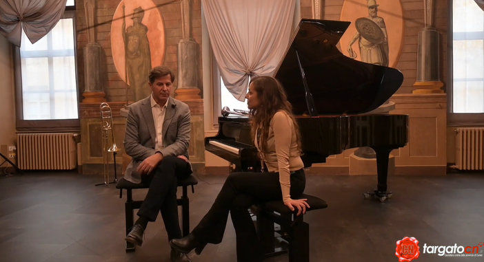 Degni di Nota. Nella prima puntata Chiara Rosso ha incontrato Giampiero Brignone, il direttore della scuola fondazione Fossano musica (Video)