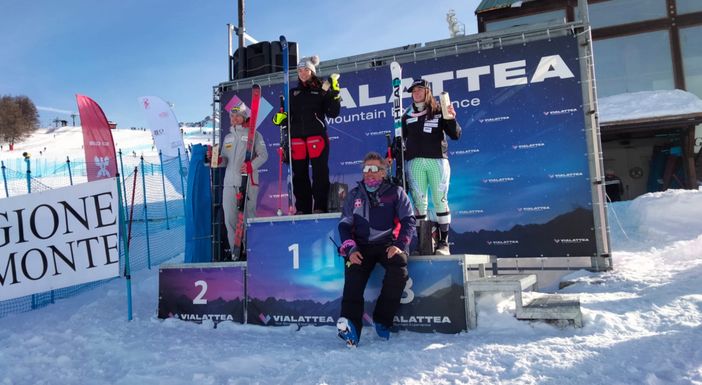 SCI ALPINO / Melissa Astegiano torna alla vittoria nel secondo gigante FIS di Sestriere