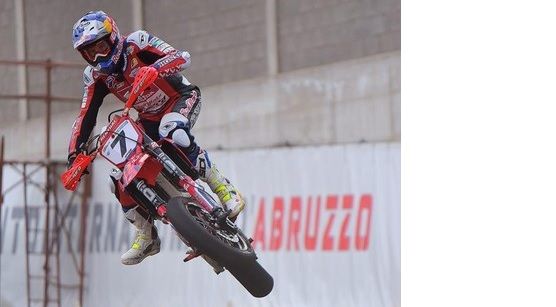 Bella immagine di Mauro Cucchietti, in azione ad Ortona Bella immagine di Mauro Cucchietti, in azione ad Ortona