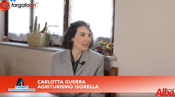 7 Minuti con Flavia Monteleone. Nella nuova puntata abbiamo incontrato Carlotta Guerra dell'Agriturismo Isorella (Video) 7 Minuti con Flavia Monteleone. Nella nuova puntata abbiamo incontrato Carlotta Guerra dell'Agriturismo Isorella (Video)