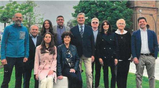 I candidati della Lista Mauro Prino di Piobesi