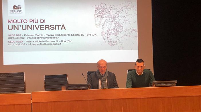 Carmine e Vincenzo Maffettone, direttori delle sedi Pegaso di Bra e Alba