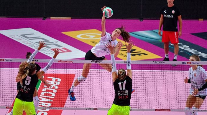 Lucille Gicquel ha militato nel Racing Club de Cannes dal 2015 al 2018 (credit Danilo Ninotto)