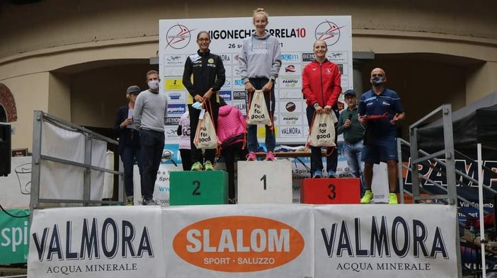 Corsa su strada: Adele Roatta dell'Atletica Mondovì campionessa regionale allieve sui 10km Corsa su strada: Adele Roatta dell'Atletica Mondovì campionessa regionale allieve sui 10km