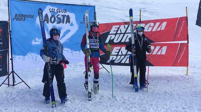 Sci alpino: bronzo di Melissa Astegiano ai Campionati italiani Aspiranti