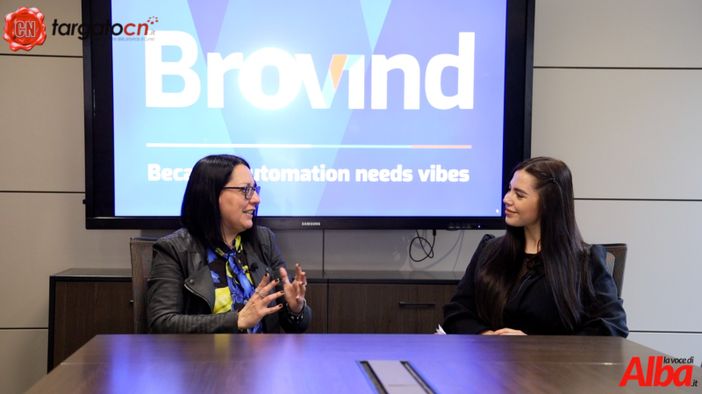 Questa sera l'intervista a Paola Veglio, ad della Brovind Spa di Cortemilia Questa sera l'intervista a Paola Veglio, ad della Brovind Spa di Cortemilia