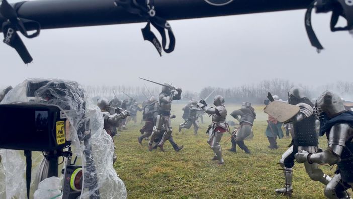 Le riprese del video effettuate a Villastellone Le riprese del video effettuate a Villastellone