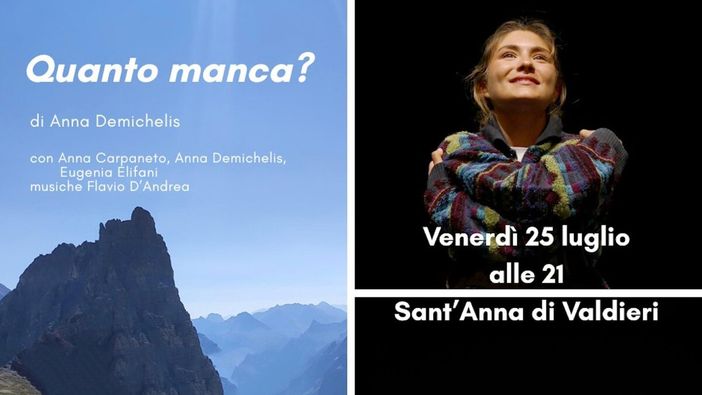 Sant’Anna di Valdieri ospita lo spettacolo teatrale “Quanto manca?” Sant’Anna di Valdieri ospita lo spettacolo teatrale “Quanto manca?”