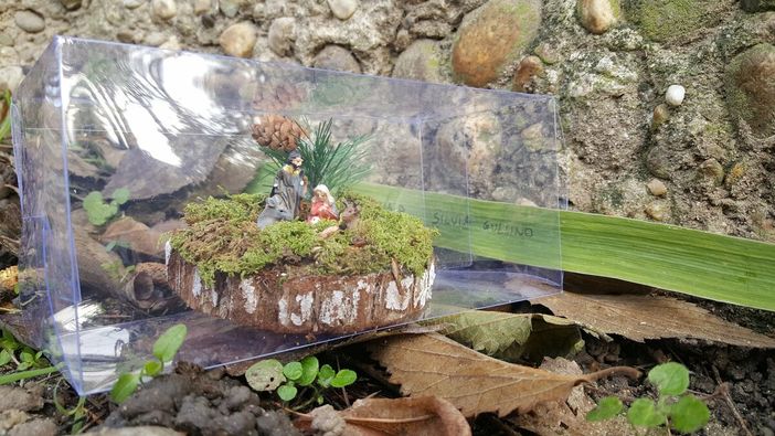 Un presepe ai giardini della Rocca Un presepe ai giardini della Rocca